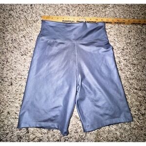 Abercrombie & Fitch Women's Blue Biker Shorts Size Small‎